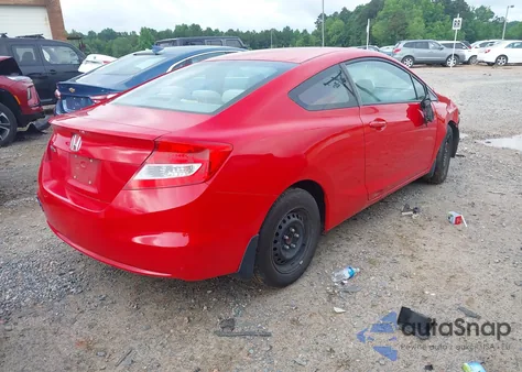 2013 Honda Civic Lx z USA, uszkodzony, nr VIN 2HGFG3B59DH532754